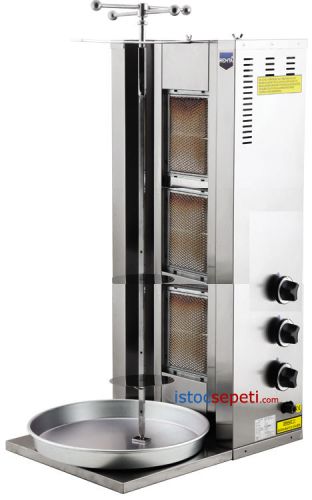 TURKISH DONER MACHINE WITH 3 BURNERS PROFESSIONAL CATERING XL SIZE