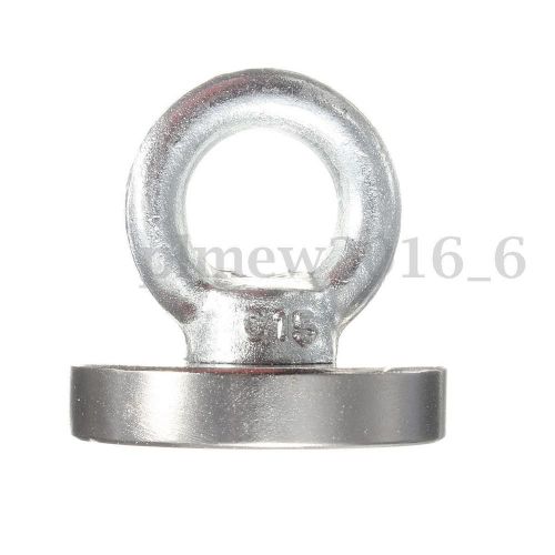 1PC Circula Magnet Rare Earth Neodymium NdFeB Magnetic Eyebolt Ring 50mmx50mm