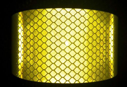 5*30cm Fluorescence Yellow Reflective Safety Warning Conspicuity Tape 1PC bi1