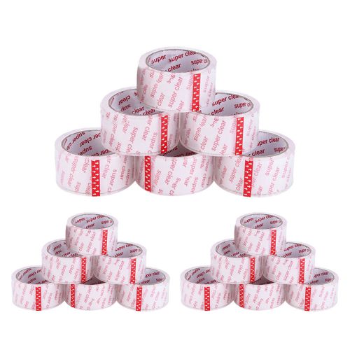 I Go 1.8 Mil Clear Packing Moving Shipping Storage Box Packaging Tape, 18 Rolls