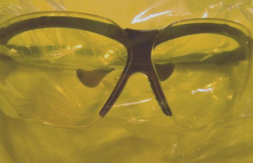 Safety Glasses Uvex S3763 Genesis Readers 2.5 black frame Clear Lens