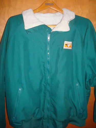 Brand New Anderson Window Sales Jacket Men&#039;s Large Deep Green &#034;Handsome Jacket&#034;