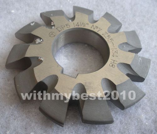 Lot New 1pcs Dp5 14-1/2 degree 7# Involute Gear Cutters No.7 Dp5 Gear Cutter