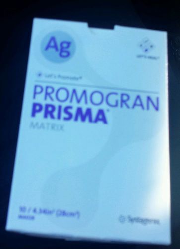 2 (two) boxes PROMOGRAN PRISMA AG MATRIX 4.34&#034; 10/BX #MA028 SYSTAGENIX
