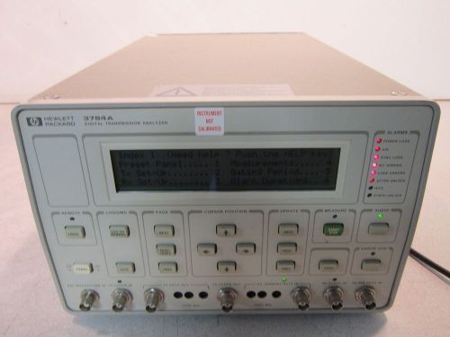 HP 3784A Digital Transmission Analyzer Option 061