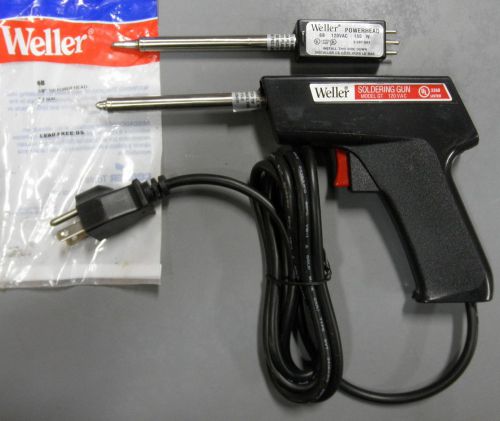 Weller soldering gun gt with 7a and 6b tips for sale