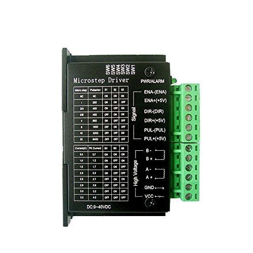 Ogry Updated version of TB6600 Stepper Motor Driver 4A 9~42V TTL 32 Micro-Step