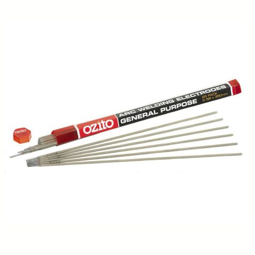 Ozito WELDING ELECTRODES 2.5mm 25Pcs, Suits AC &amp; DC, Easy To Re-Arc *Aust Brand