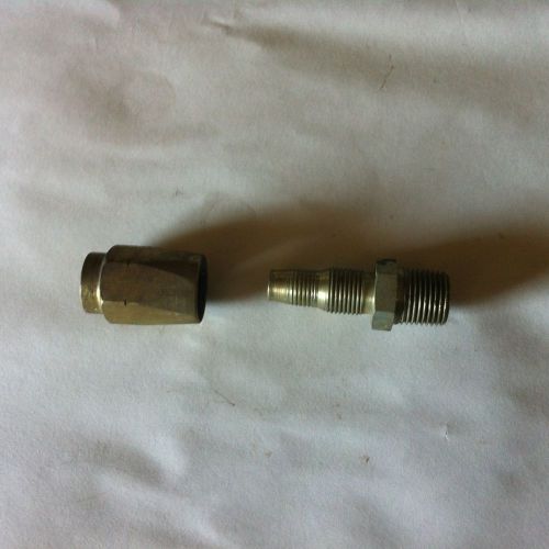 Anchor Coupler for low pressure hydraulics 1/2 inch thread