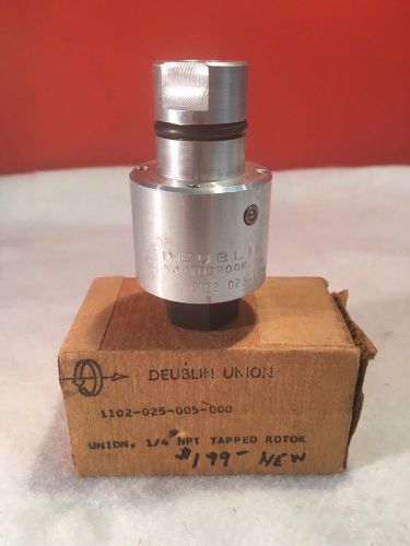 Deublin Union 1/4 NPT Tapped Rotor 1102-025-005-000