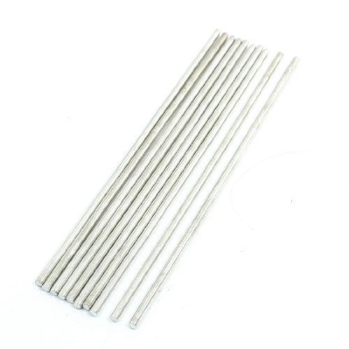 10Pcs 150 x 3mm Stainless Steel Cylinder Linear Rail Round Rod Shaft