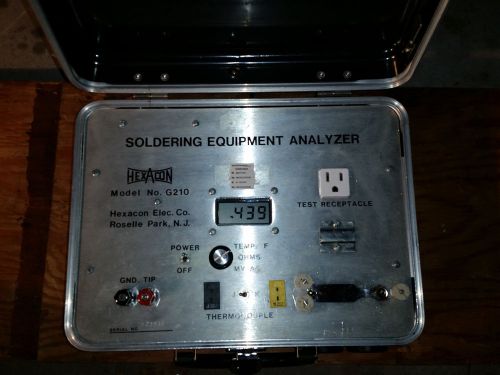 Hexacon G210 Soldering Equipment Analyzer