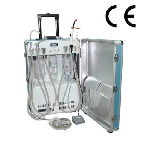 4H Dental Turbine Unit system Compressor Syringe Ultrasonic Scaler Curing light