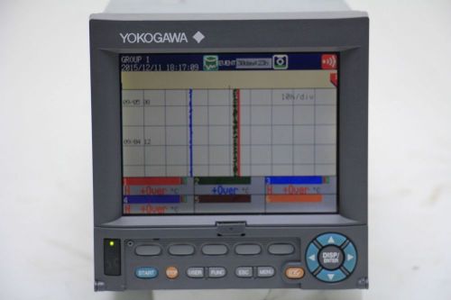 YOKOGAWA DAGSTATION DX1006-14-2  SUFFIX A1 W/ 80MB MEMORY CARD S5GB09585