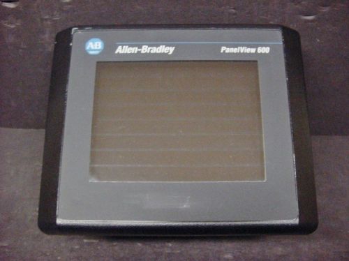 Allen bradley 2711-t6c8l1 ser b c frn 4.46 panelview 600 hmi perfect touchscreen for sale