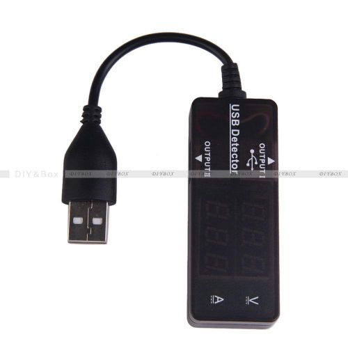 Mini LED USB Charger Doctor Power Current Voltage Tester Meter Detector Monitor