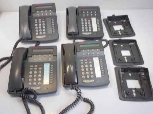 Avaya 6408 D+ Office Phone System Lot of 4 Phones