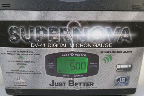 Just Better JB Industries DV41 DV-41 SUPERNOVA DIGITAL MICRON GAUGE BARLEY USED