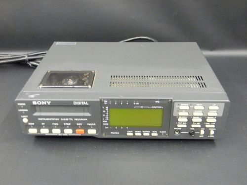 Sony Magnescale PC204A Digital Instrumentation Data Cassette Recorder Player