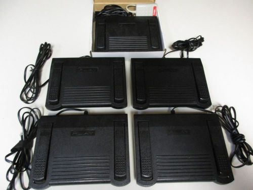 Lot of (x5) Dictaphone Transcription Foot Control Pedals 0502765