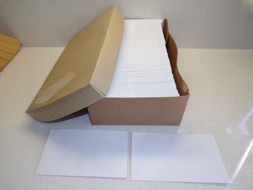 one (1) BOX OF 500 ENVELOPES WHITE 3-3/4&#034; X 6-3/4&#034;          N2-4