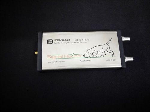 Usb spectrum analyzer measuring receiver signal hound 1hz to 4.4ghz refurb opt 1 for sale