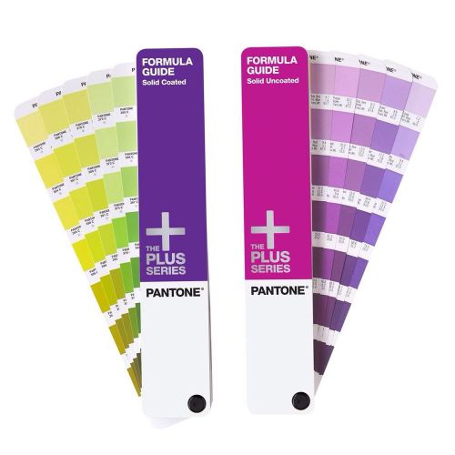 Pantone Formula Color Guide Solid Plus Series Coated and Uncoated PMS Book