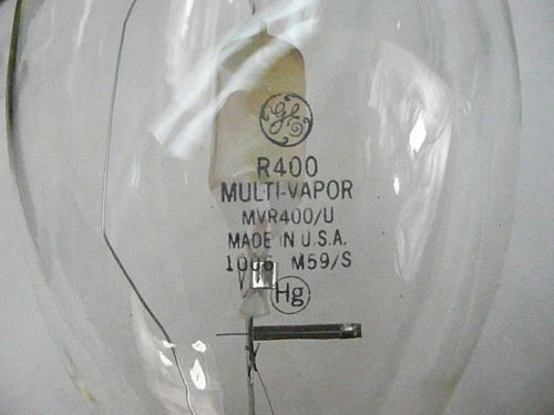 GE 400 Watt Metal Halide MVR400/U  (case of 6)