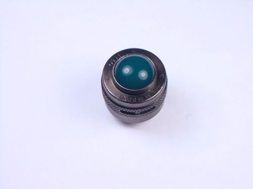 204-0112-203 Dialight Green Convex PMI Cap Diffusing Lens Series 204 LC18GD3 NOS