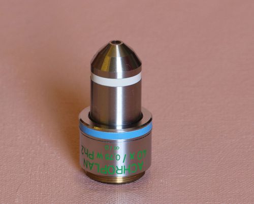 Zeiss  ACHROPLAN 40X WATER PH2   Microscope Objective