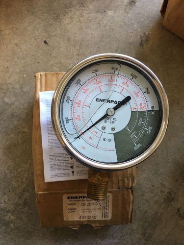 enerpac GF20P 10000psi/lbs/tons 1/2&#034; NPT LM