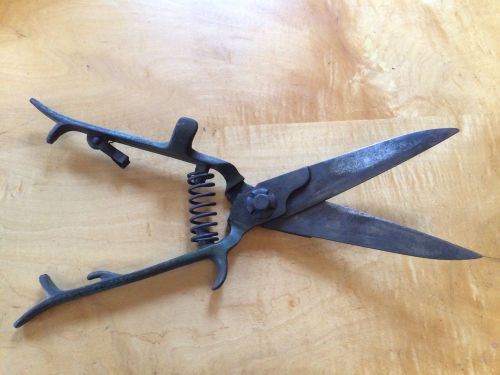 Vintage boker grass shears hand trimmers cutters extra high quality steel for sale