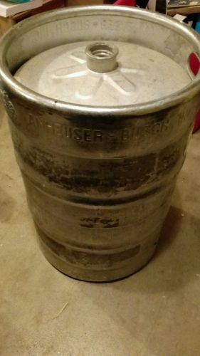 Anheuser Busch  Beer Keg, Stainless steel 15.5 gal Gallon