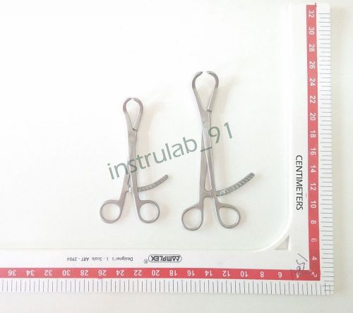 BONE REDUCTION FORCEPS with points Orthopedic (set of 2) Surgical Instrument