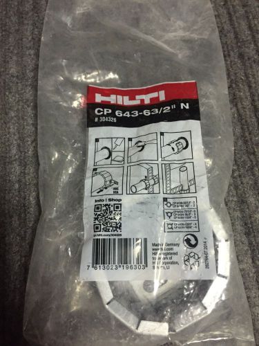 Hilti cp 643-63/2&#034; n 304326 expanding fire seal collar for sale