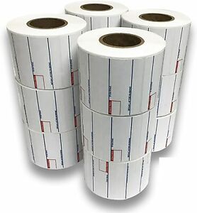 CAS 8010 Printing Scale Label, 58x40 mm, UPC, 700 Labels per Roll, 12 Rolls per