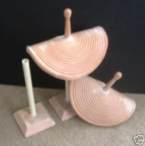 DISPLAY FORM ...jewelry accessory &#034;neck form&#034; teracotta ---gently used