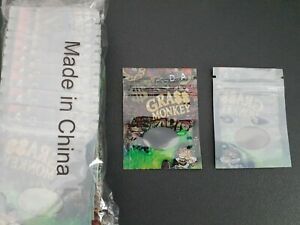LOT OF 100 PCS 6X8 CM  Empty Bags Only