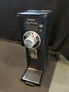 BUNN G1 HD BLACK 22104.0000 COMMERCIAL BULK COFFEE GRINDER CLEAN 120V