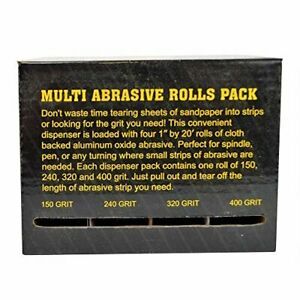 Big Horn 22180 Abrasive - 4 Roll MultiPack