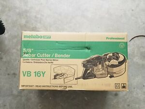 Metabo HPT VB16Y  Rebar Cutter and Bender