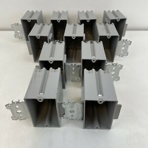 Legrand Pass &amp; Seymour S1-22-S50 Deep Wood and Steel Stud Bracket Box Lot Of 11