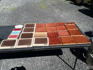 Lot Of 28 Vintage Felt Ring Jewlery Display Trays Columbia