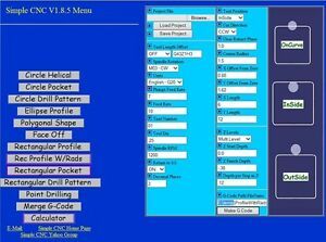 Simple CNC 3 Axis Milling Software