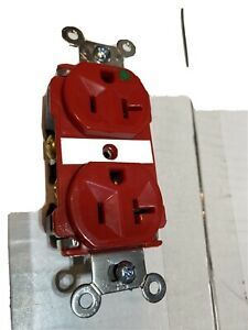 pass and seymour legrand Hospital Grade Duplex Receptacle 8300 Red