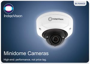IndigoVision BX420 4MP Minidome IP Camera - Vandal proof outdoor camera IP67