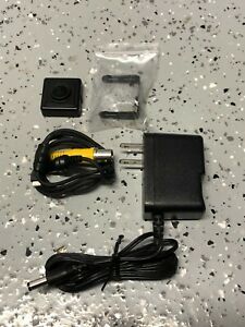 KT&amp;C KPC-S700C Color Mini Square CCTV Camera w/ Super Cone Pinhole Lens - New