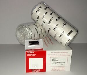 METO 2200 LABELS to suit 8.22 and 6.22 pricing gun,  White,   + ink roller