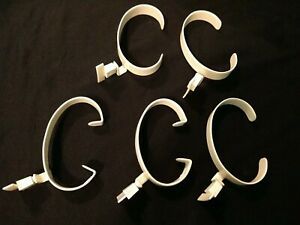 50 Two Piece White Flexible Holders Watch Bracelet Retail Strength home bulk lot