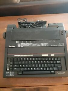 BROTHER PORTABLE ELECTRIC TYPEWRITER AX-24